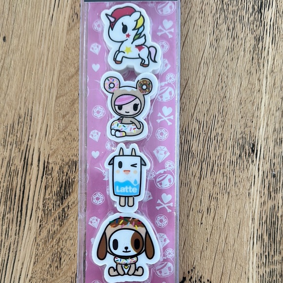 Tokidoki Character Eraser Set - Picture 3 of 3
